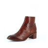 bottine Mam Zelle marron en cuir camo serpent